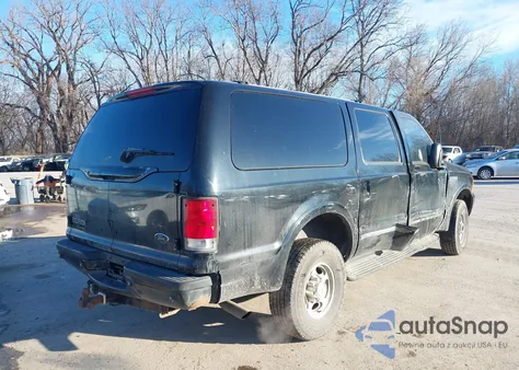 2001 Ford Excursion Limited from USA, damaged, VIN 1FMNU43S31EC79524